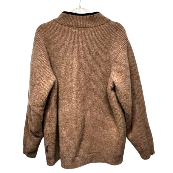 LL Bean Waterfowl 100%‎ Merino Lambs Wool Gore-tex 1/4 Zip Sweater XXL TALL - Picture 8 of 10